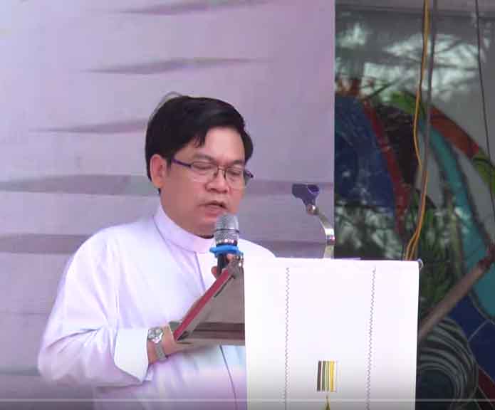 Cha Phaolô Nguyễn Quang Thanh thuyết trình về đề tài: “NGƯỜI TRẺ VÀ SỰ TRƯỞNG THÀNH”