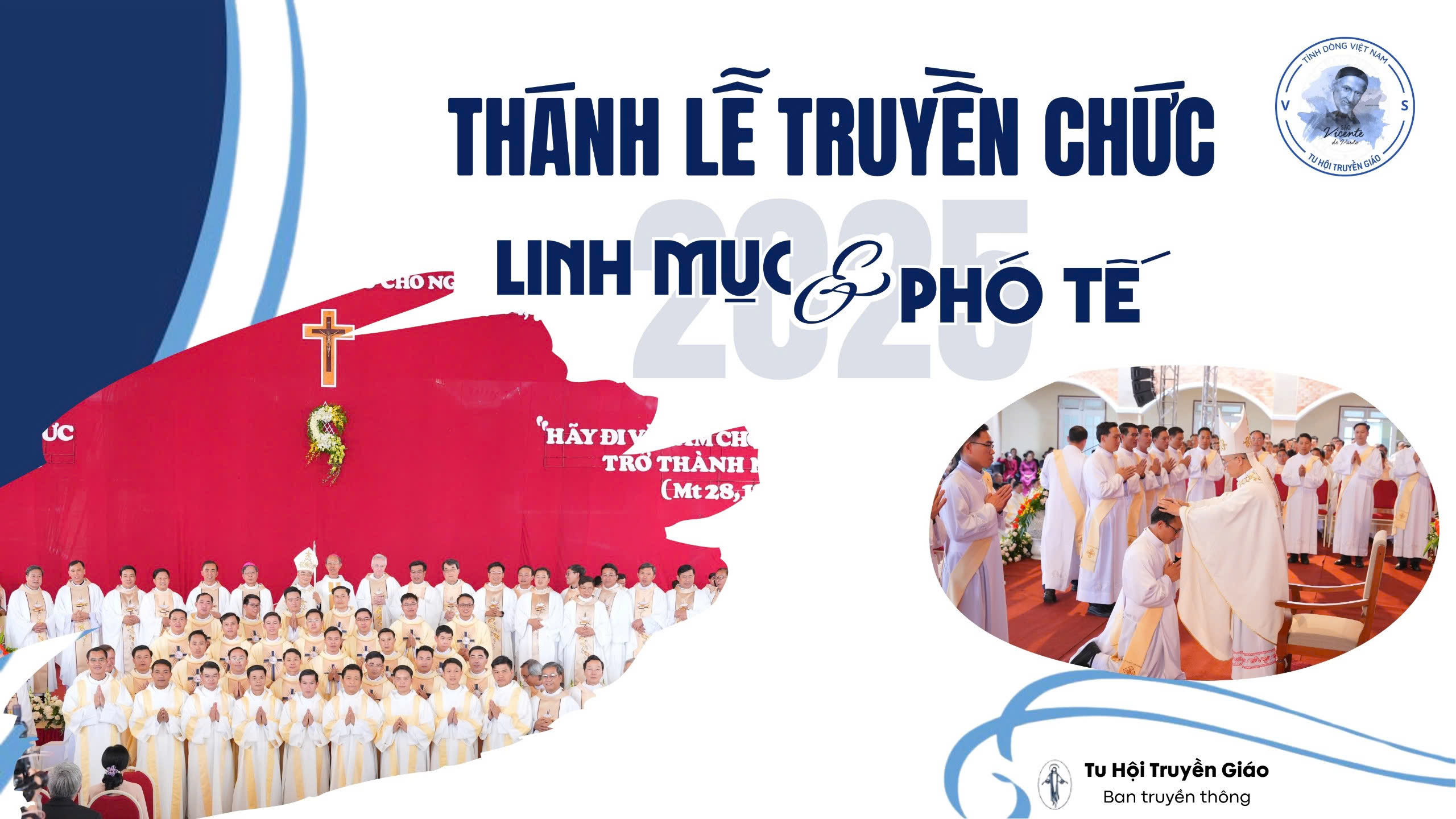 Truyền chức Phó tế và Linh mục 2025